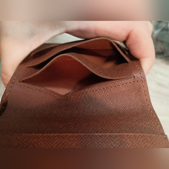 LOUIS VUITTON LV Monogram Canvas Leather Zippy Clutch Compact Wallet - Picture 8 of 13